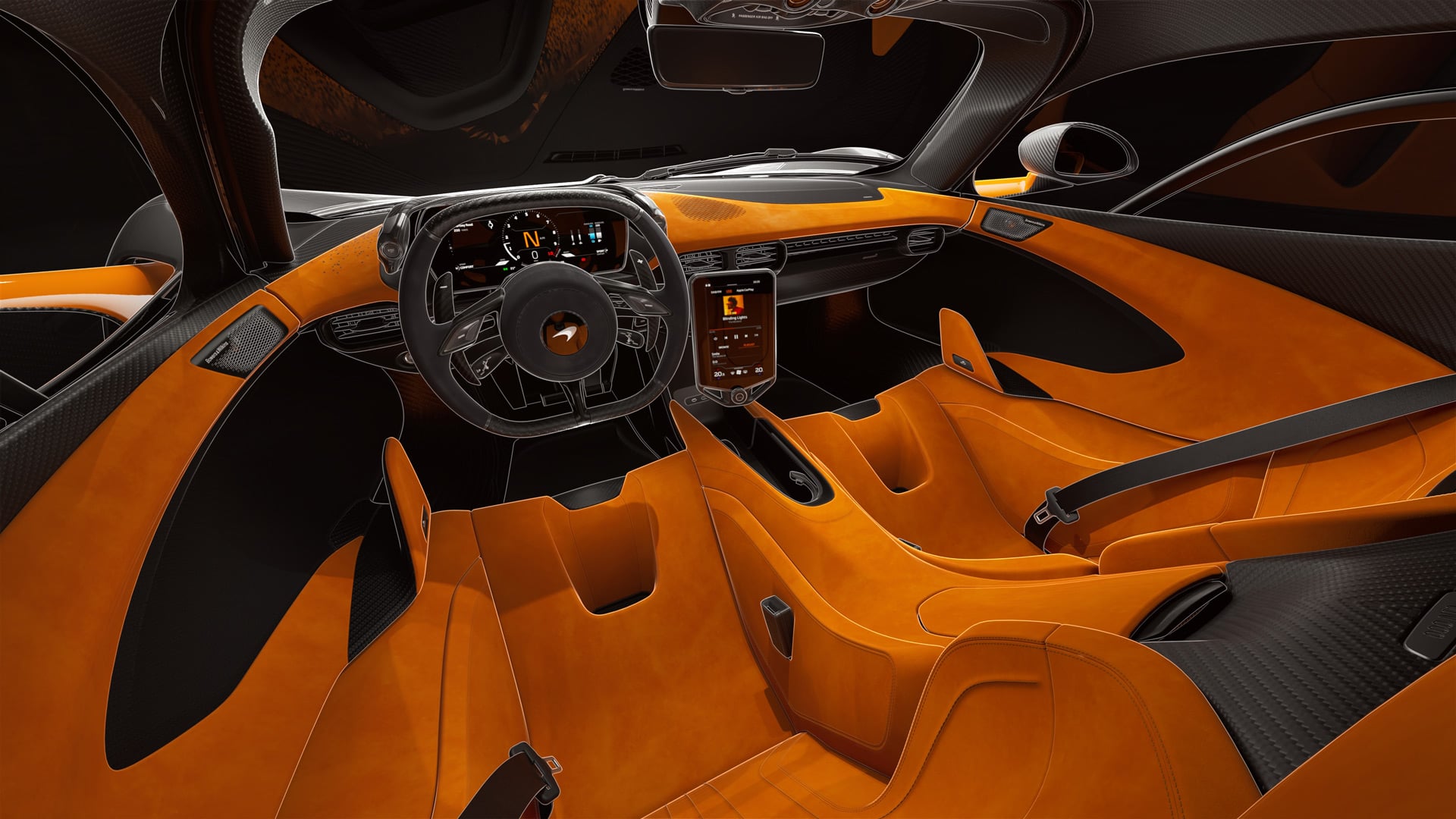 McLaren W1 Interior